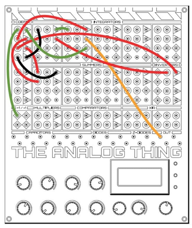 3. THAT physical patch diagram for the simple suspension system.