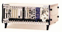 3. Just add and external monitor or laptop. This National Instruments PXI-based modular instrument includes a digitizer, turn the internal PC into an oscilloscope along with several other virtual instruments. 3. Just add and external monitor or laptop. This National Instruments PXI-based modular instrument includes a digitizer, turn the internal PC into an oscilloscope along with several other virtual instruments.