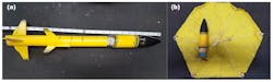 1. The model rocket provided enough power to enter the tornado as its rotation pulled in the surrounding air. 1. The model rocket provided enough power to enter the tornado as its rotation pulled in the surrounding air.