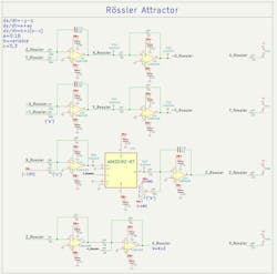 8. Rossler Attractor Analog Computer PCB solution. 8. Rossler Attractor Analog Computer PCB solution.