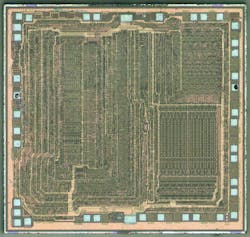 1990-vintage Z80 die shot. 1990-vintage Z80 die shot.