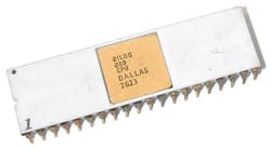 The Z80’s 40-pin DIP package. The Z80’s 40-pin DIP package.