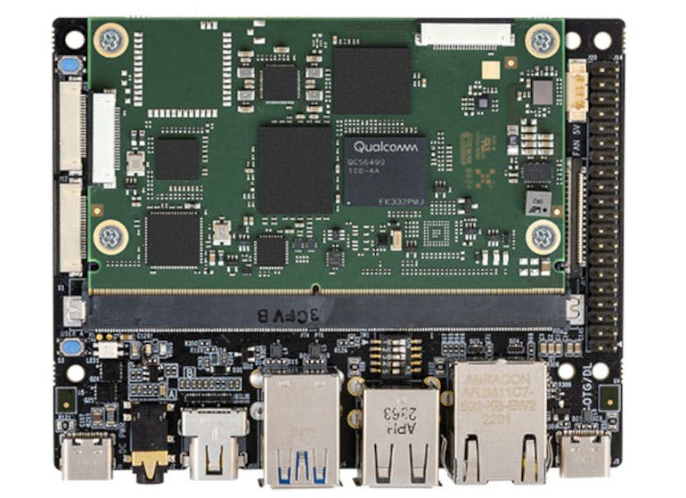 Shown is Avnet&rsquo;s Vision-AI Development Kit.