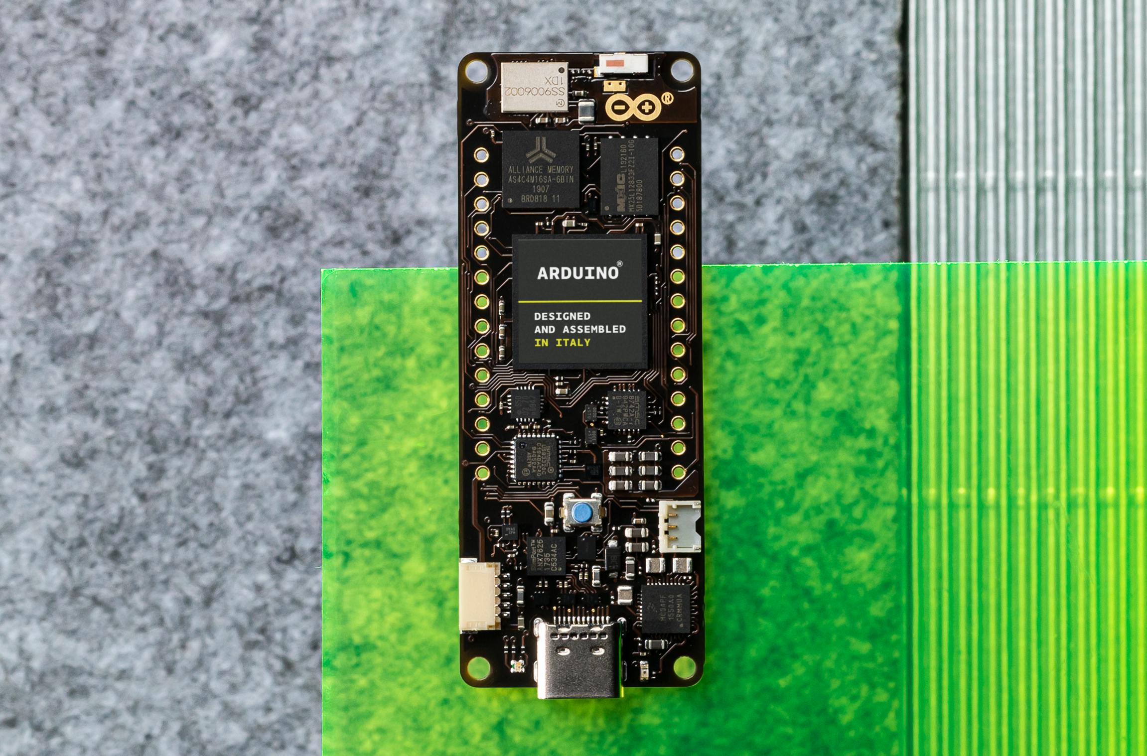 At the heart of the Opta is the Portenta H7 processor module.