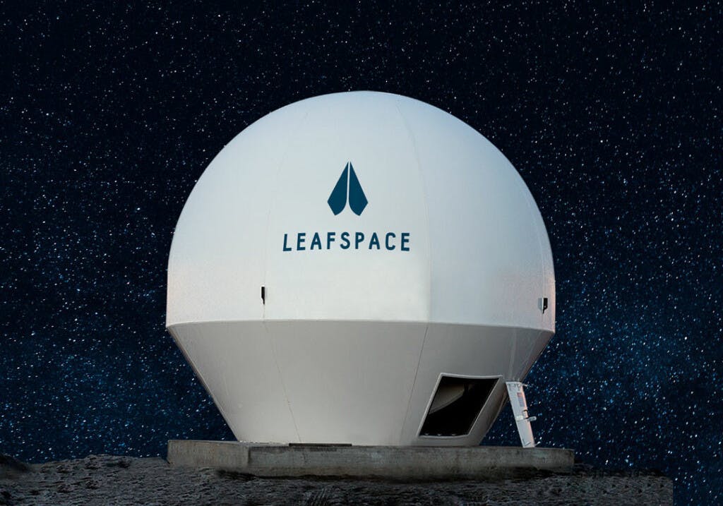 Leaf Space&rsquo;s GSaaS stations are run entirely in the cloud using carbon-neutral data centers.