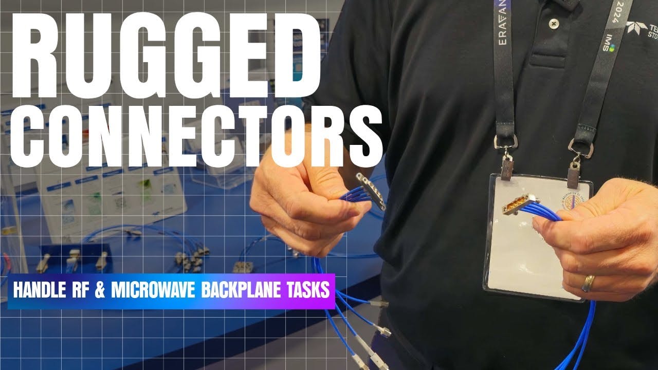 Rugged Connectors Handle RF and Microwave Backplane Tasks