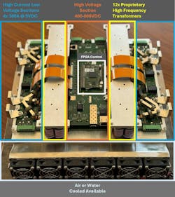 2. Shown is functional partitioning of the BAT350 battery formation power platform. 2. Shown is functional partitioning of the BAT350 battery formation power platform.