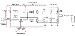6. This is the TIDA-01634 multi-MHz GaN power-stage reference design for high-speed DC-DC converters. (Texas Instruments, Image courtesy of Reference 5) 6. This is the TIDA-01634 multi-MHz GaN power-stage reference design for high-speed DC-DC converters. (Texas Instruments, Image courtesy of Reference 5)