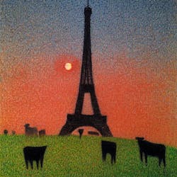 3. If Paris Was a Farm—AI image prompted by AndyT. 3. If Paris Was a Farm—AI image prompted by AndyT.