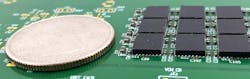 At the heart of the Crescendo platform is a high-density voltage-regulator IC in a thermally enhanced package that’s only about a millimeter tall. At the heart of the Crescendo platform is a high-density voltage-regulator IC in a thermally enhanced package that’s only about a millimeter tall.