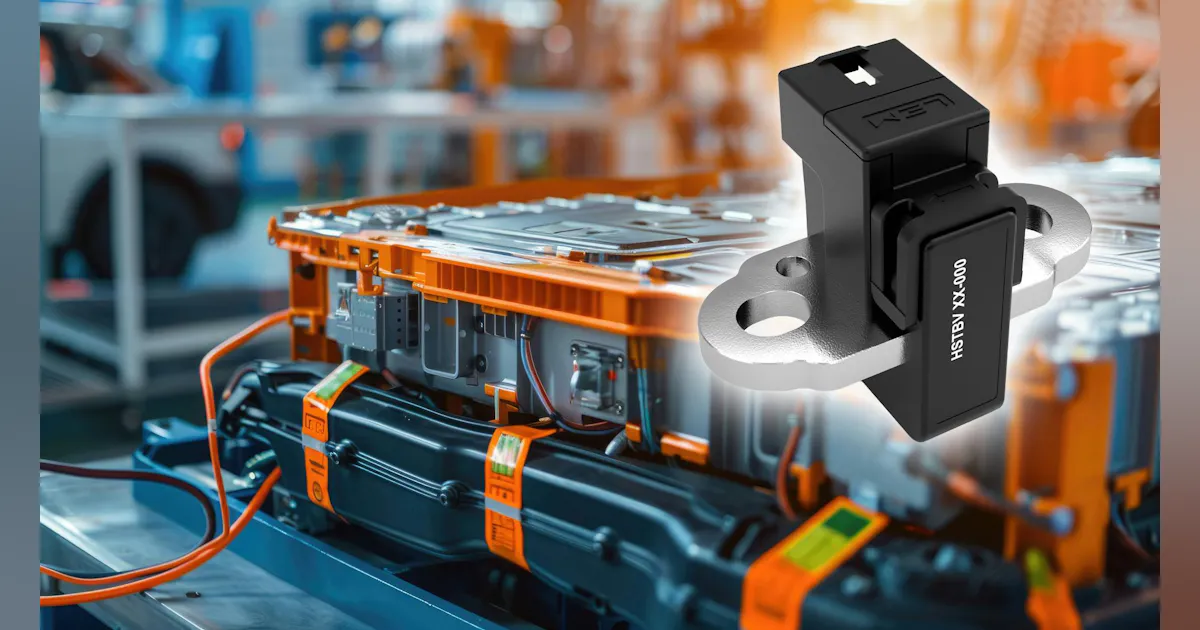 LEM Introduces Hall-Based Current Sensor for More Accurate EV Battery ...
