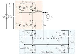 4. Schematic of a proposed multifrequency inverter. (Image courtesy of Reference 7) 4. Schematic of a proposed multifrequency inverter. (Image courtesy of Reference 7)