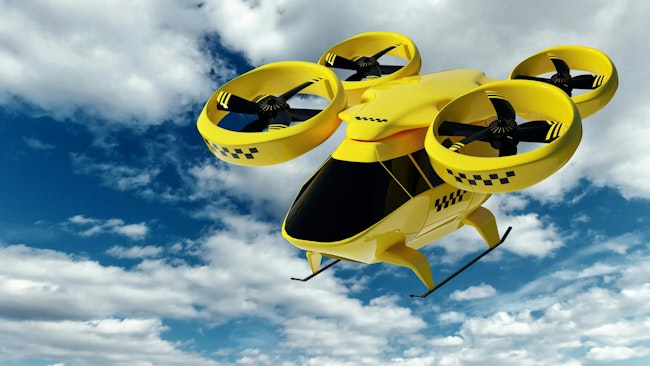 Flying taxi, transport drone