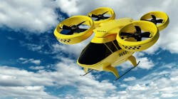 Flying taxi, transport drone Flying taxi, transport drone