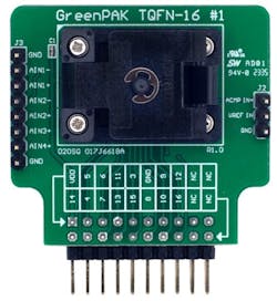 SLG47011 evaluation and programming board. SLG47011 evaluation and programming board.