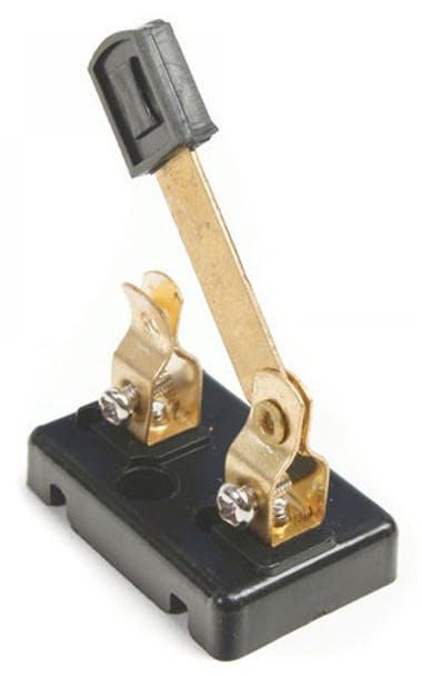 1. The venerable SPST knife switch has been used since the earliest days of electricity and is still useful and available, but it&rsquo;s totally unsuitable for modern gigahertz functions.