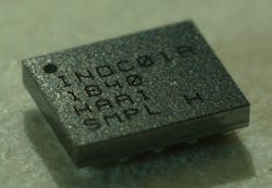 1. Orca said the OS2000 fits into a compact 2.5- × 2.0-mm WLCSP package. Image credit: Orca Semiconductor 1. Orca said the OS2000 fits into a compact 2.5- × 2.0-mm WLCSP package. Image credit: Orca Semiconductor