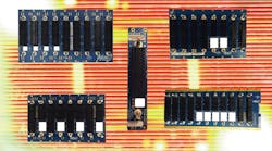 Pixus power and ground backplanes Pixus power and ground backplanes