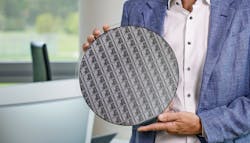 Infineon has also revealed what it called the world’s first 300-mm power wafer based on GaN. Infineon has also revealed what it called the world’s first 300-mm power wafer based on GaN.