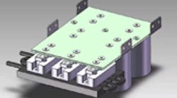 1. An effective way to minimize stray circuit inductance is to use a laminated multi-layer busbar. 1. An effective way to minimize stray circuit inductance is to use a laminated multi-layer busbar.