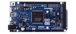 Figure 3. The Arduino DUE is based on Atmel’s SAM3X8E with a Cortex-M3 processor. Figure 3. The Arduino DUE is based on Atmel’s SAM3X8E with a Cortex-M3 processor.
