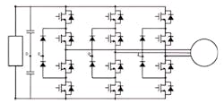 5. Here’s an example of a GaN-based, three-level, neutral-point-clamped (NPC) inverter. 5. Here’s an example of a GaN-based, three-level, neutral-point-clamped (NPC) inverter.