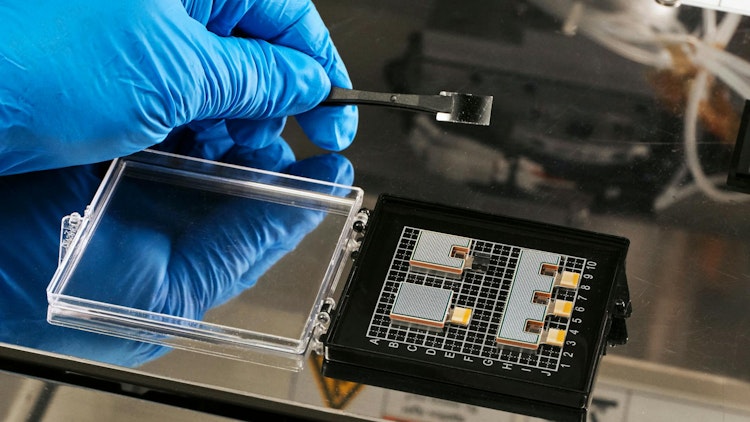 IBM's co-packaged optic module