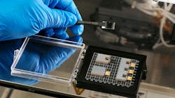 IBM's co-packaged optic module IBM's co-packaged optic module