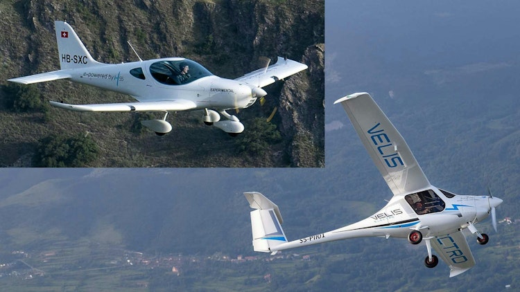 BRM Aero and Pipistrel e-trainers