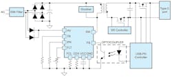 Auxless AC-DC flyback converter using the UCG28826 Auxless AC-DC flyback converter using the UCG28826