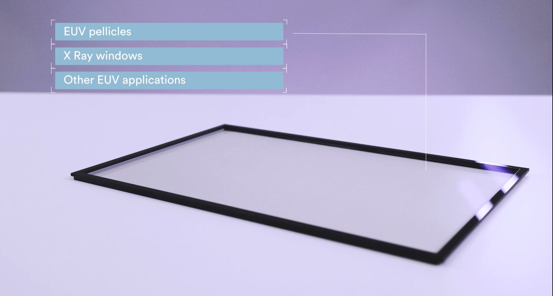 Carbon nanotubes can be used for EUV pellicles, X-ray windows, and other EUV applications