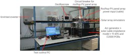 Arc-detection test Arc-detection test