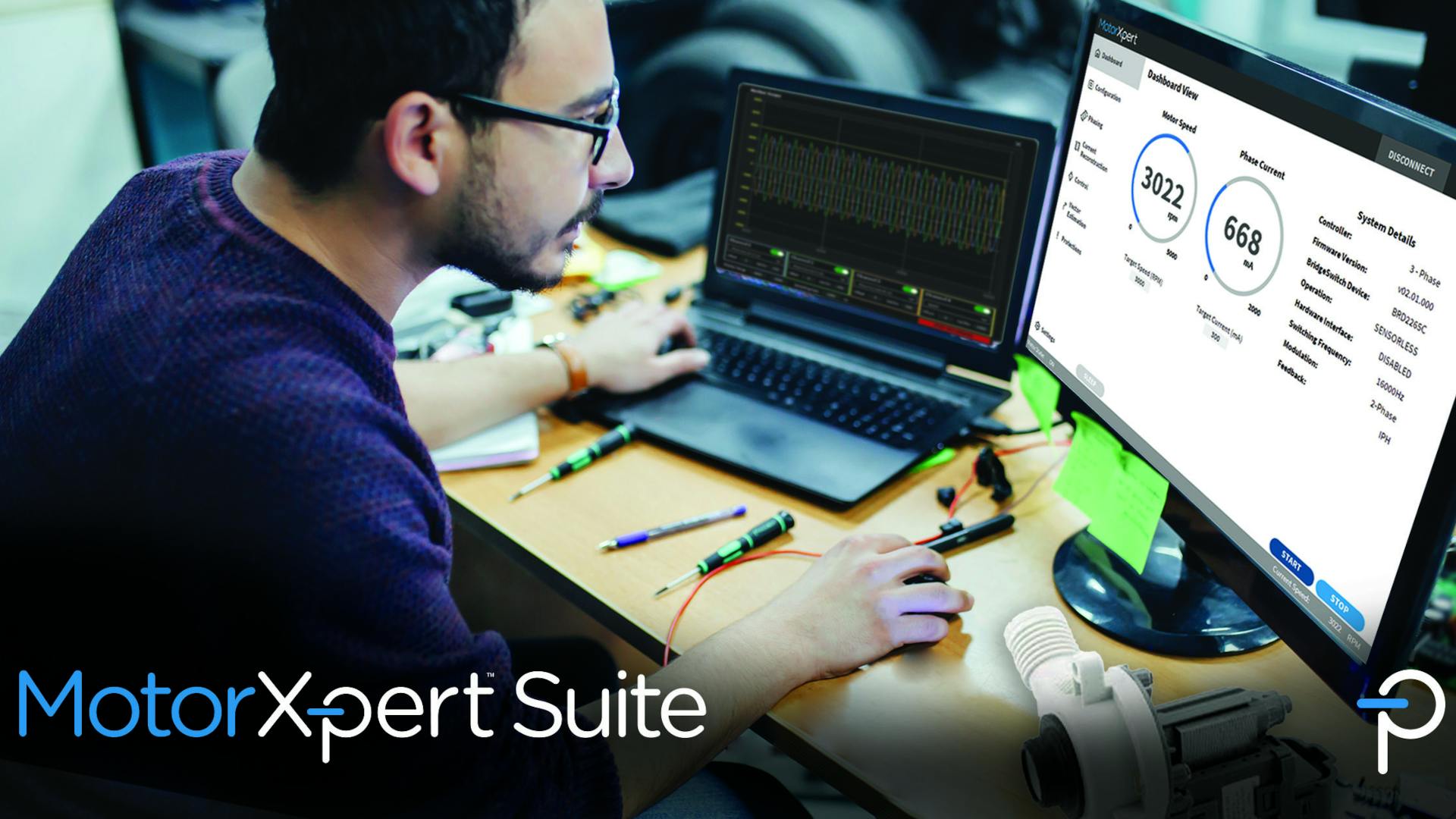 Power Integrations&rsquo; Latest MotorXpert Software Drives FOC Motors Without Shunts or Sensors