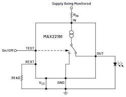 Circuit with on/off control and increased threshold voltage Circuit with on/off control and increased threshold voltage