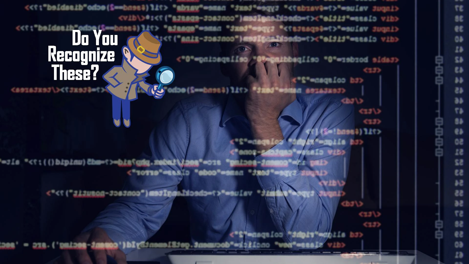 Programmer contemplating