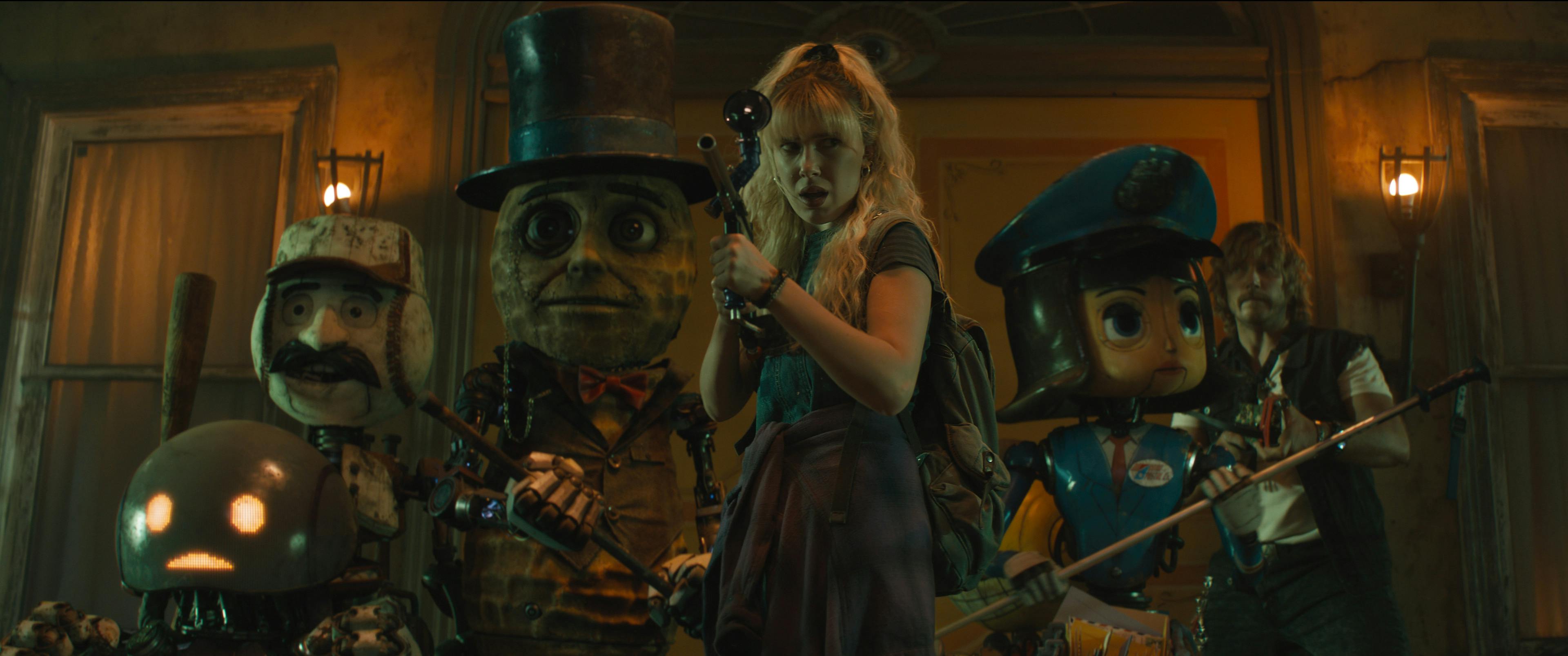 Main cast of heroes from The Electric State