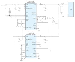 Stacked TPS62876-Q1 buck converters Stacked TPS62876-Q1 buck converters