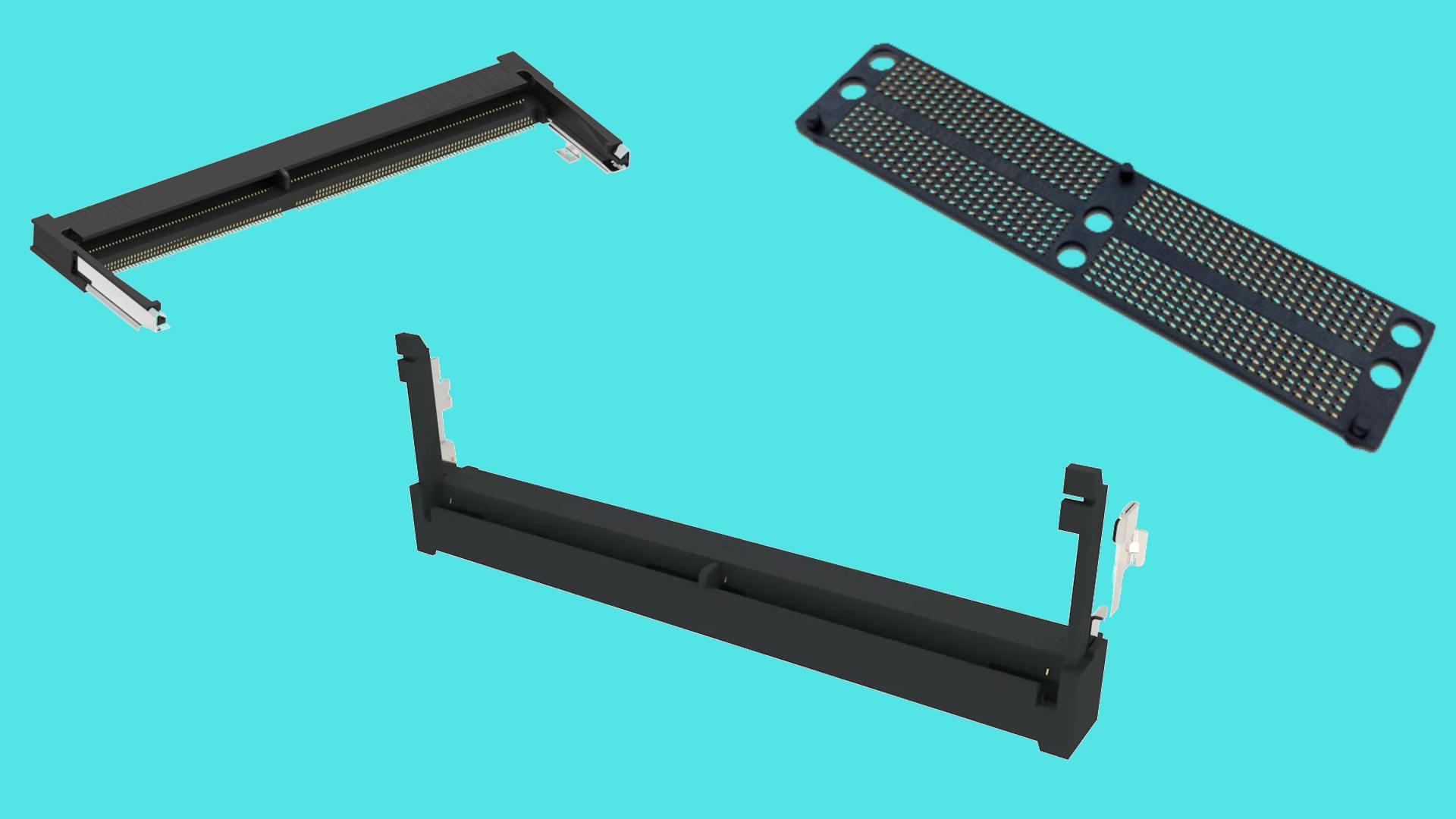 DIMMs vs. CAMMs: the type of sockets they plug into and how they&rsquo;re held in place