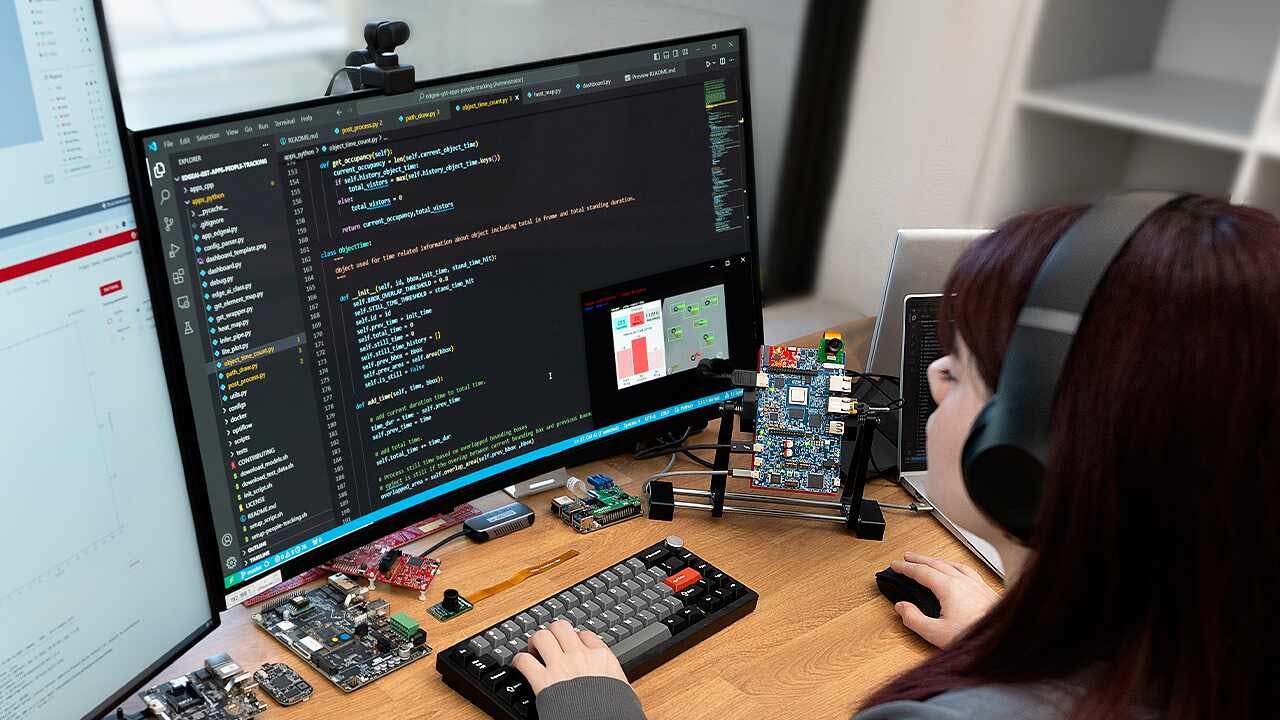 Coding with open-source software