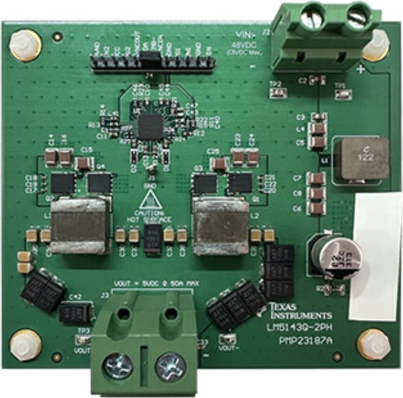 24- to 60-V two-phase converter reference design