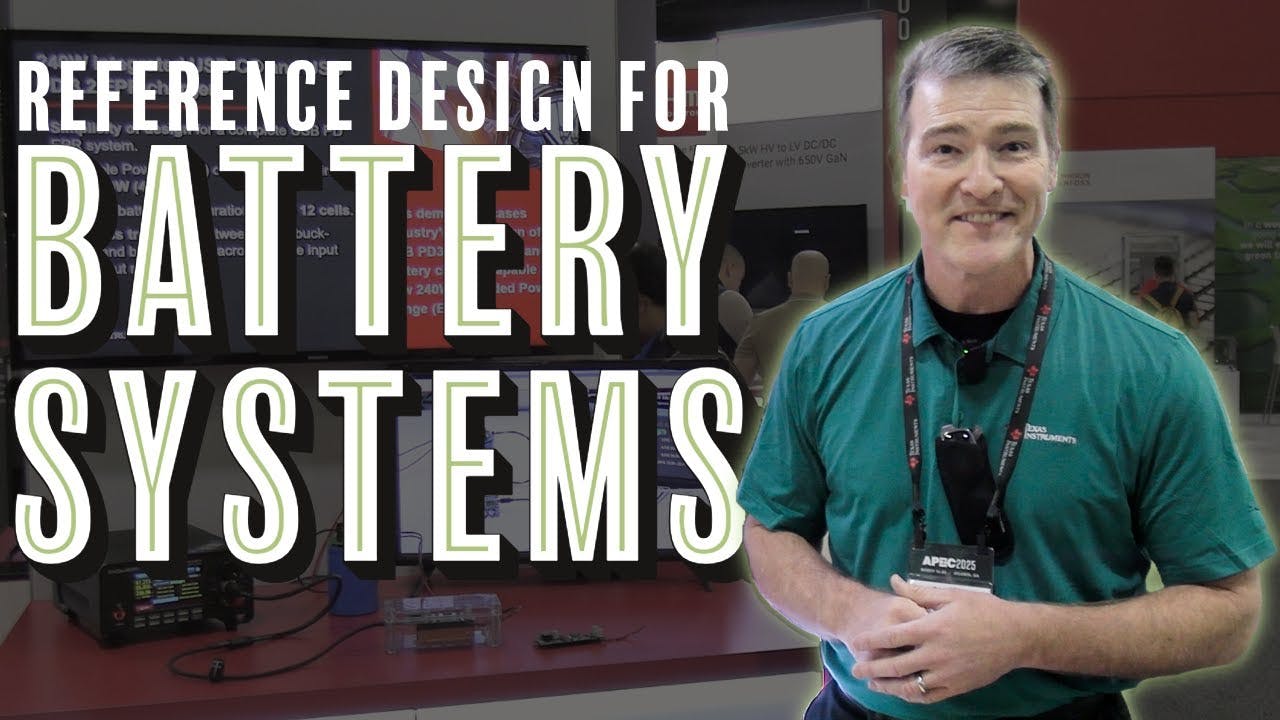 Charger Reference Design Addresses Challenging Battery Systems