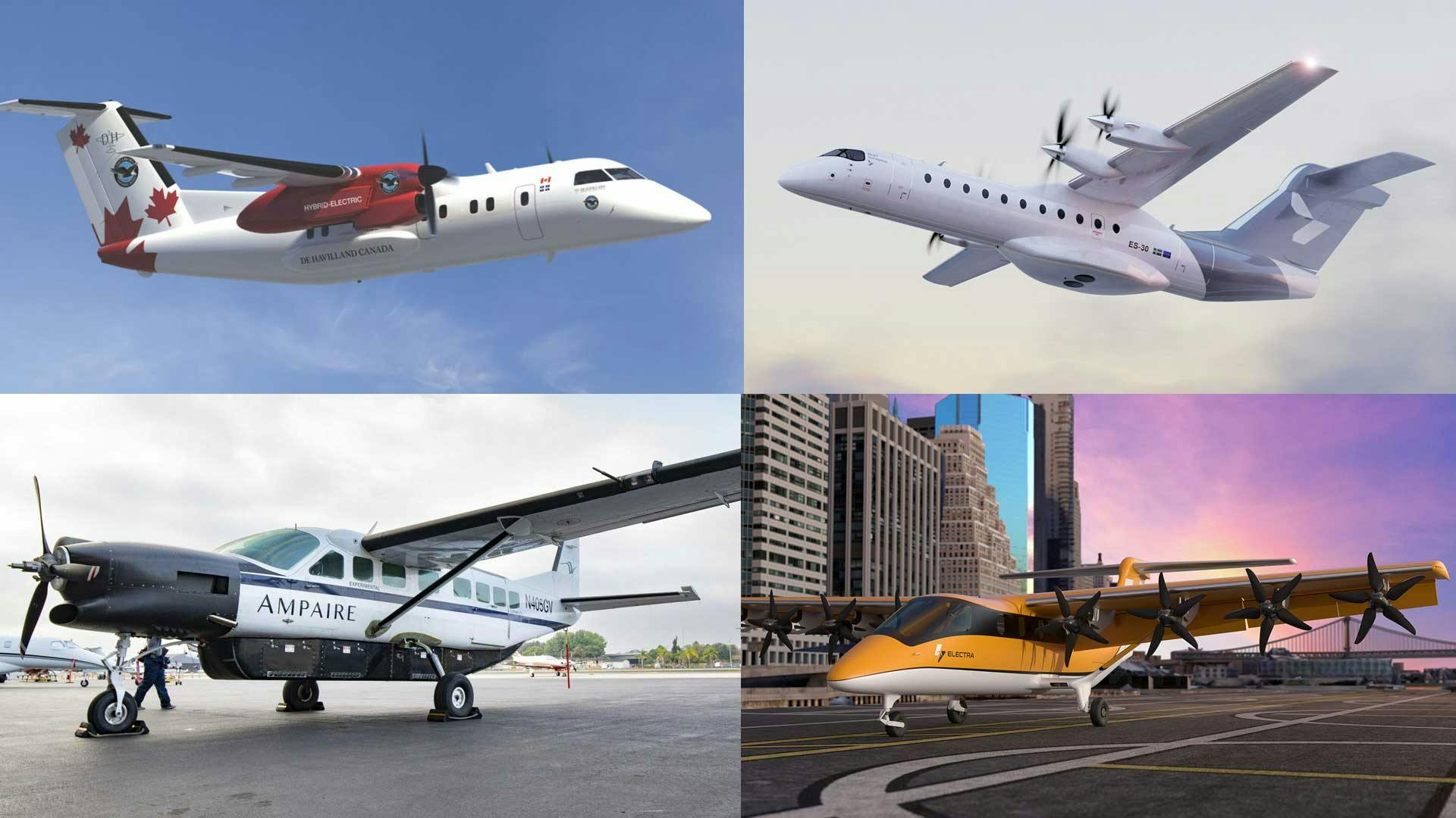 2025 will likely see the rollout of the first commercial commuter aircraft powered by hybrid-electric propulsion systems