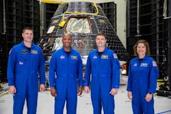 Artemis II crew Artemis II crew