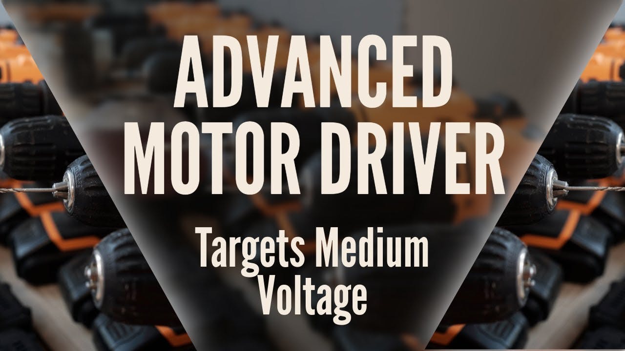 Motor Driver Targets Medium-Voltage Applications