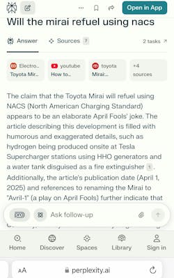 Perplexity query after it trained on humans Perplexity query after it trained on humans