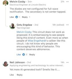 LinkedIn reactions to Figure 4 LinkedIn reactions to Figure 4