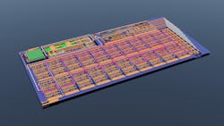 Isometric view of the 8-bit ADC SAR Isometric view of the 8-bit ADC SAR