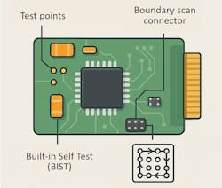 PCB design-for-test capabilities PCB design-for-test capabilities