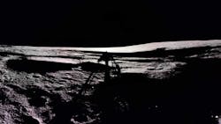 Image of Moon sunset shadow Image of Moon sunset shadow