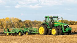 John Deere self-driving tractor John Deere self-driving tractor
